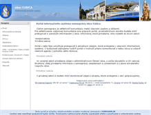 Tablet Screenshot of egov.obeclubica.sk